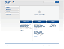 Tablet Screenshot of akustica.com